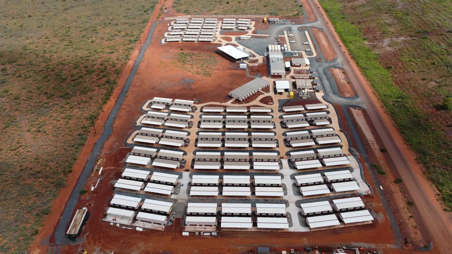 DBS Village accommodation expansion aerial view
